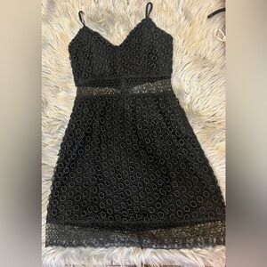 Like new Revolve NBD black lace dress